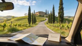 The Chiantigiana in spring — the most beautiful road between Florence